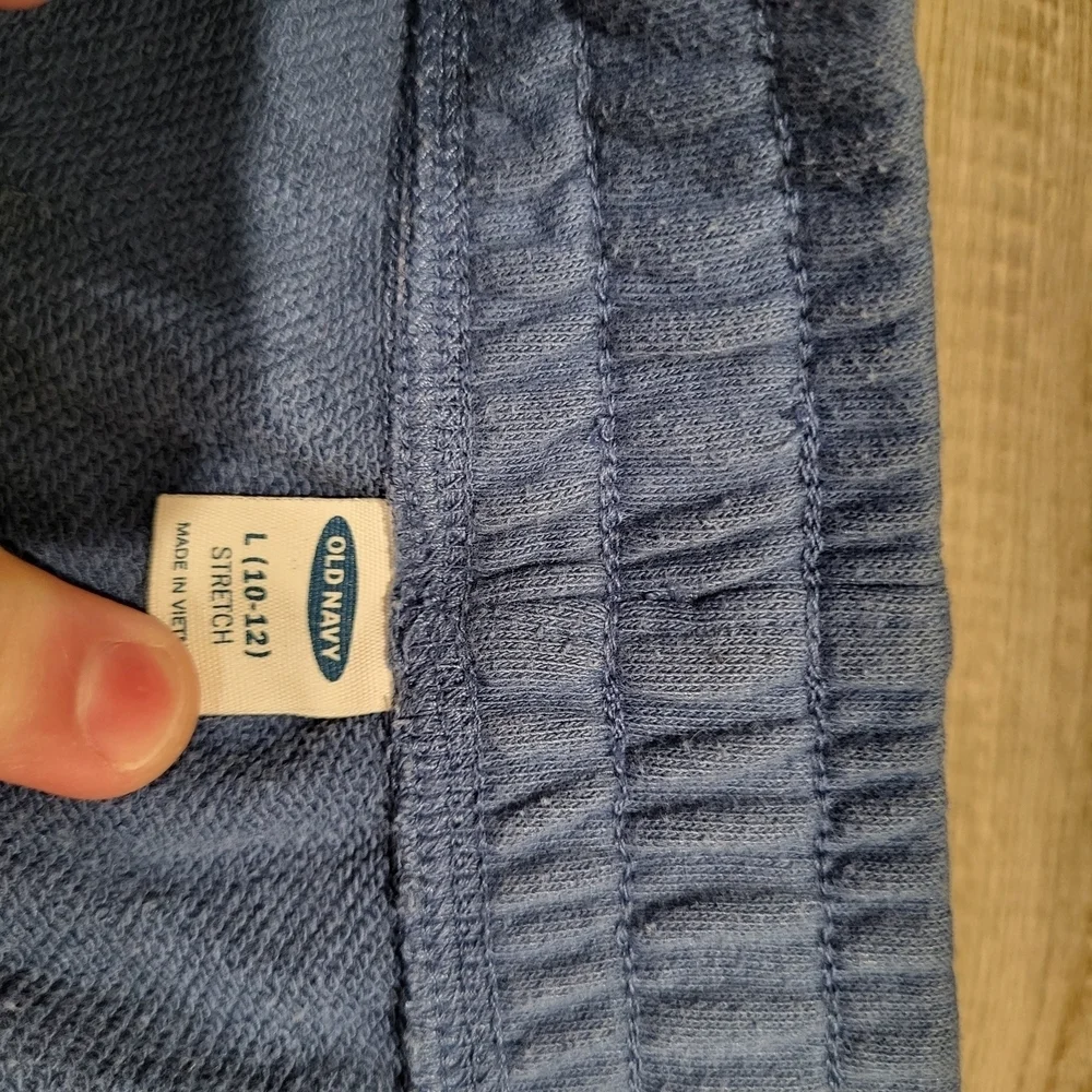 Old Navy Drawstring Kids Sweat Pant Jogger Shorts Boys Size Large